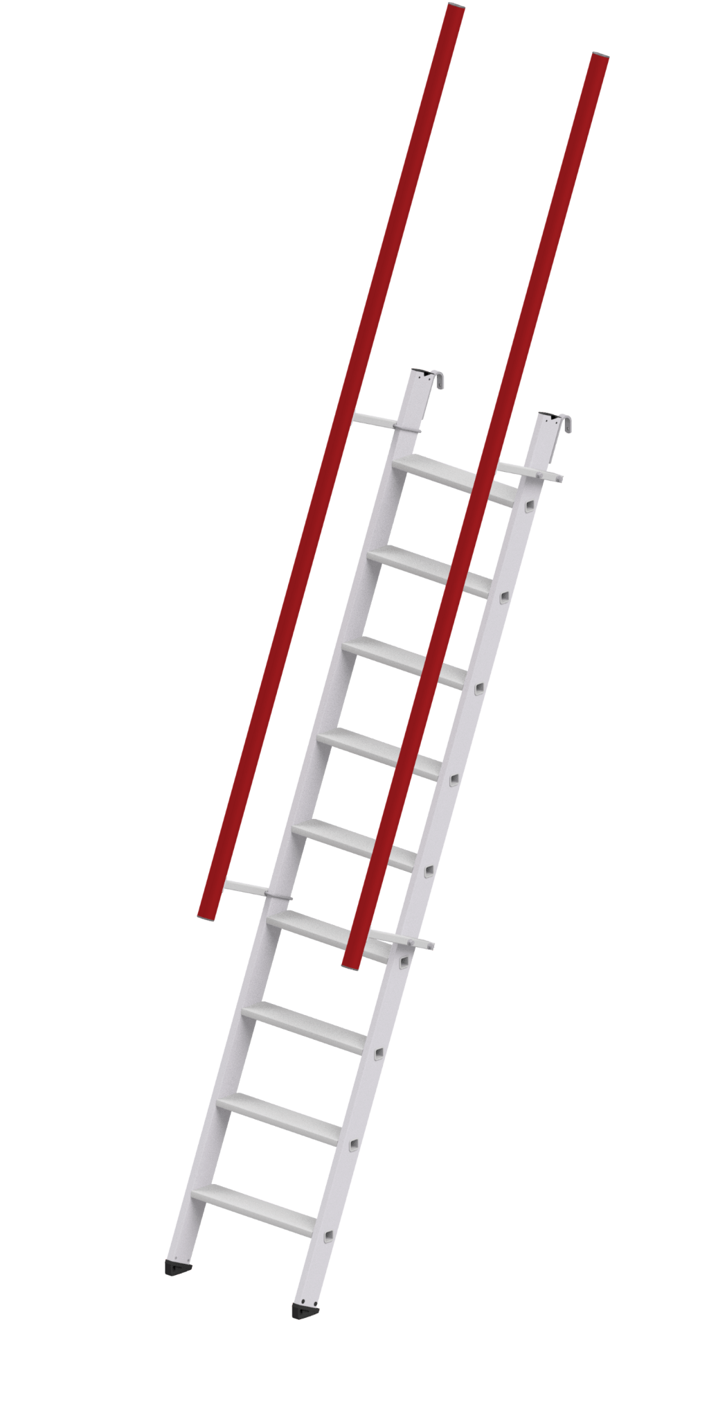 Stufenaufstieg 8058 mit Einhängehaken - Topleiter