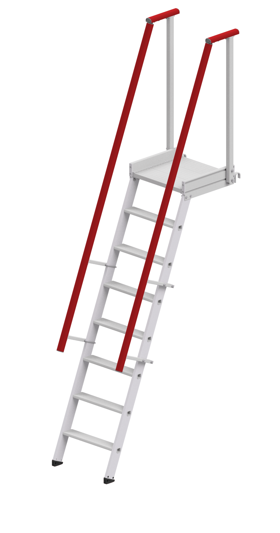 Stufenaufstieg 8060 mit Plattform - Topleiter