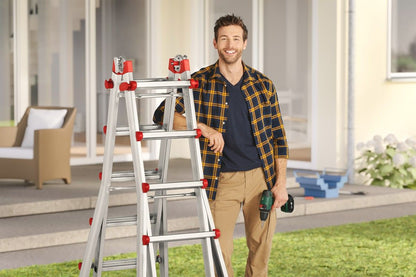 M80 Multifunktions - Teleskopleiter - Topleiter