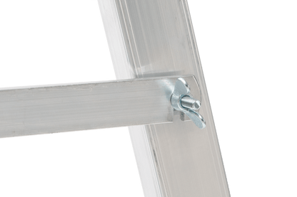 Stufenstehleiter 8226 mit Plattform und Rollen, einseitig begehbar - Topleiter